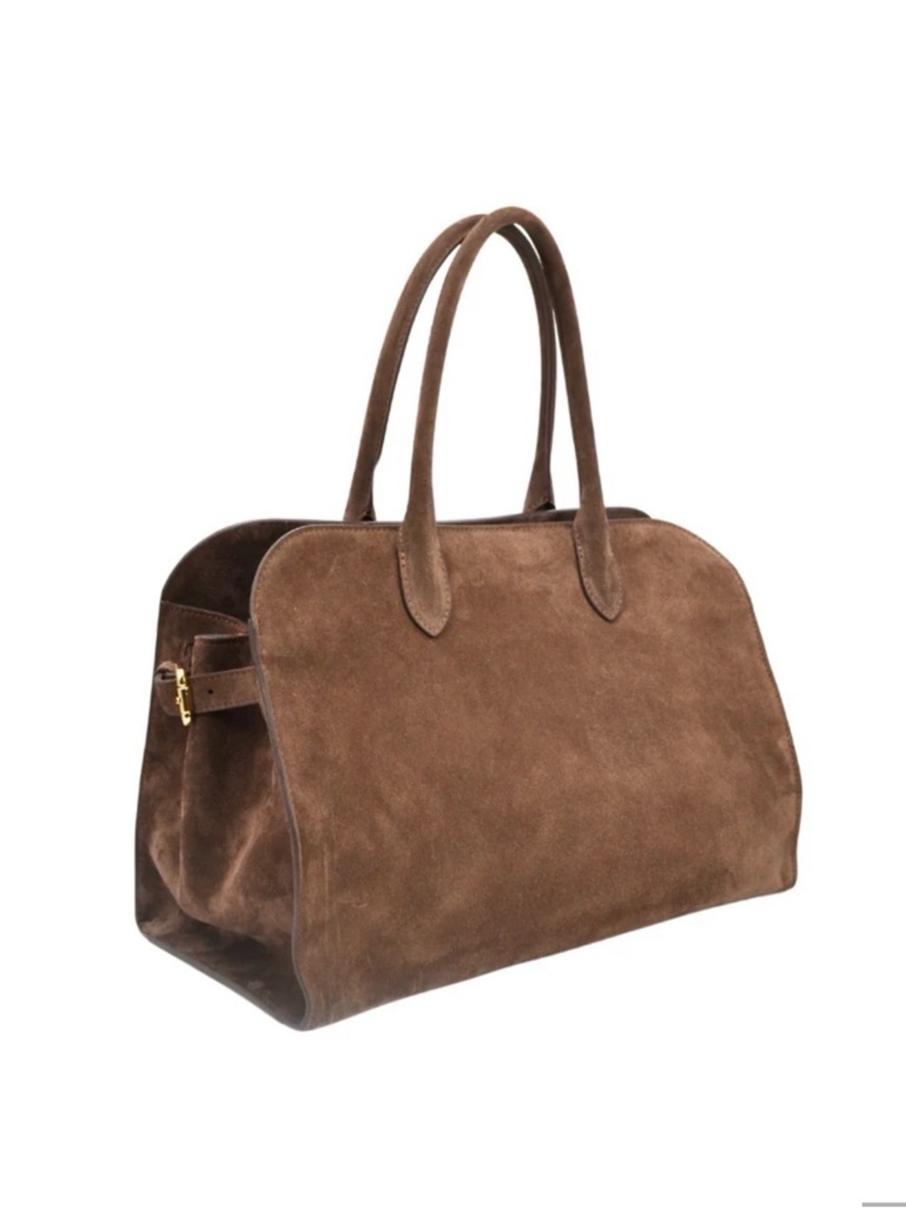 Sold Out Claudia Firenze NWT VIRAL Brown Suede Tote Handbag